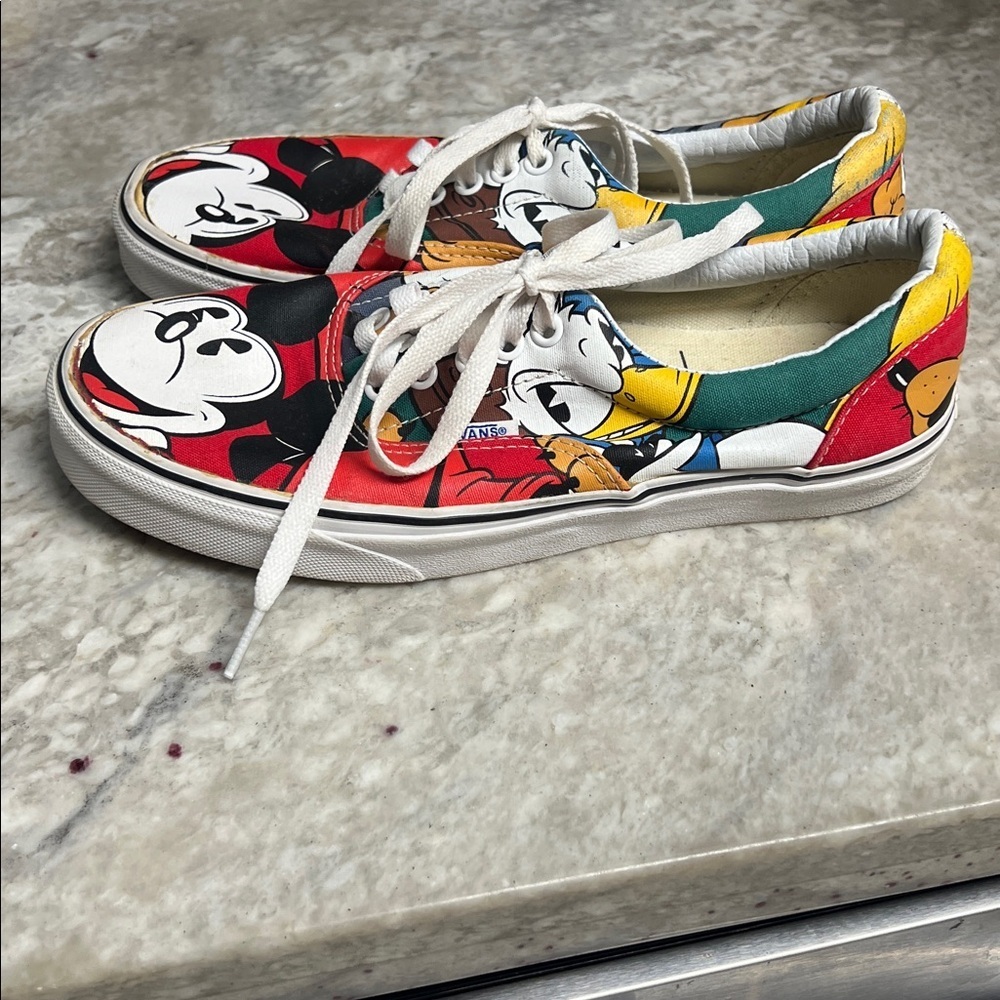 ⨠Disney x Vans Mickey Mouse Sneakers â Womenâs 9.5 ⨠- Picture 4 of 8